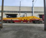 Yellow 35m Long Reach Excavator Booms For Sanny Hitachi Kobelco