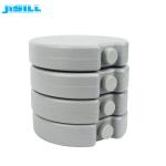 Food Grade HDPE Plastic Lunch Ice Packs Flask For Drinks Round Shape