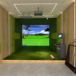 Amusement Park Golf Simulator Game Equipment Golf Training Aids For Equipment