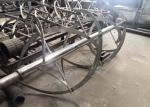 One Axis Single Horizontal Shaft Mixer , Stainless Steel Ribbon Mixer CE