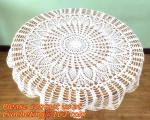 round crochet tablecloth white round tablecloths, multi-purpose towel towel