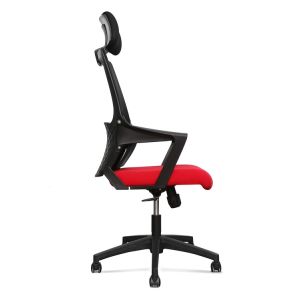 Office Chair Desk Chair Mesh Computer Chair With Lumbar Support Armless Swivel