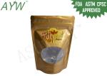 Food Flexible Verpackung Packaging For Food , Stand Up Zipper Pouch For Rice