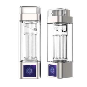 China PEM Electrolyzer Hydrogen Water Purifier Bottle With Filter Hydrogen Water Maker 2000 - 9000 ppb factory