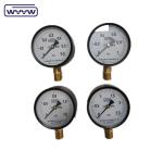 4 inch general CL1.6 water air manometer 1/2"bsp 10bar 16bar bourdon tube 100mm