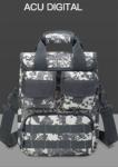 3 Layers Nylon Military Tactical Bags Commuter One Shoulder Messenger Bag
