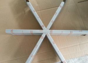 China Aluminium Suspended Commercial Ceiling Tiles / Architectural Ceiling Tegular factory