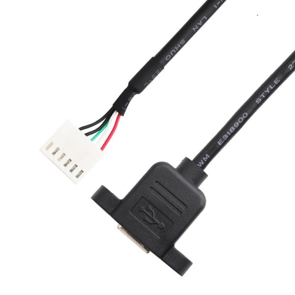 China Male And Female Together Cable Assembly JST 3.5mm SM02B-BHSS-1-TB BHSR-02VS-1 factory