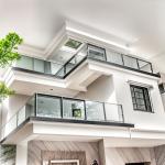 Modern Aluminium Stair Railing lightweight Aluminum Staircase Railing