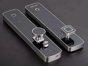 China Mobile APP Control Automatic House Door Lock 4PCS AA Battery Powered factory