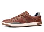 Leather Stitching Mens Lace Up Sneakers Casual Mens Slip On Oxford Shoes For