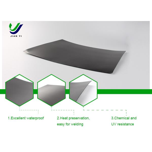 China Seamless HDPE Smooth Geomembrane 1m-9m For Effective Seepage Control factory