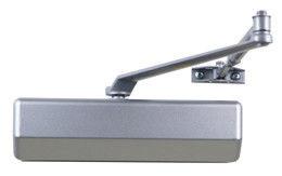 China Stainless Steel Adjustable Surface Mounted Automatic Spring Closing Door Closer Size 4 5 6 factory