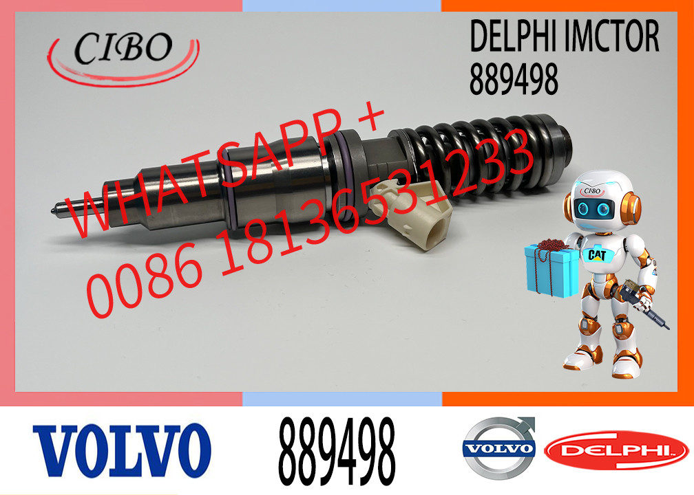 New Diesel Fuel Injector 22012829 BEBE4L13001 21714948 889498 22012829 For VO-LVO D16