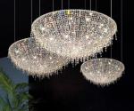 Egyptian Italian Style Light Luxury Crystal Chandelier Living Room High End