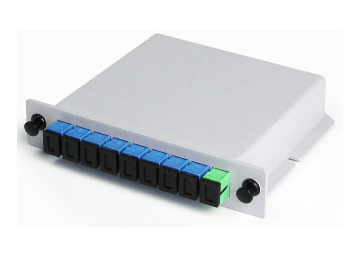 FTTH Fibetr Box 1x8 1x16 PLC Fiber Optic Splitter Cassette in Abs Box SC UPC