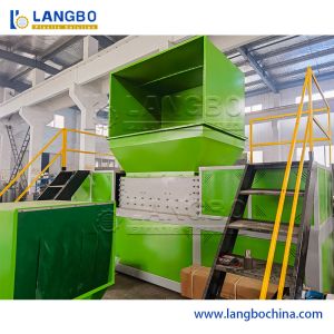 Plastic Crusher Waste Plastic Recycling Crusher Machine Tire Scrap Shredding