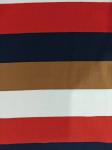 Smooth And Environmental Friendly Good Quality Striped Knit Fabric For T-Shirt