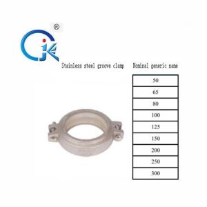 China Rigid Stainless Steel Grooved Fittings And Couplings 2 Years Warranty on sale