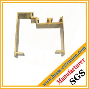 China copper alloy extrusion profiles for window frames factory