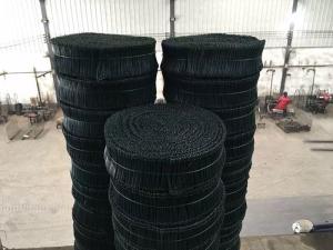 China 5000pcs Flexible 350mpa 17G Black Annealed Tie Wire factory