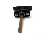 Black Zinc Alloy Metal Cabinet Lever T Handle Cam Lock with Long bar