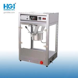 China Snack Food Quick Heating Stainless Steel Popcorn Maker Machine For Business factory
