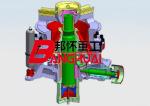 Gp100s3 horizontal bar hydraulic series cone crusher, pebble and granite crusher