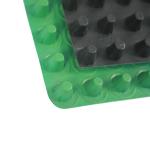 Black Green Hdpe Foundation Dimpled Drainage Membrane Board Plastic
