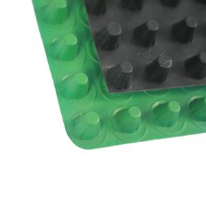 China 50mm Hdpe Dimple Board Waterproofing For Basement Walls factory
