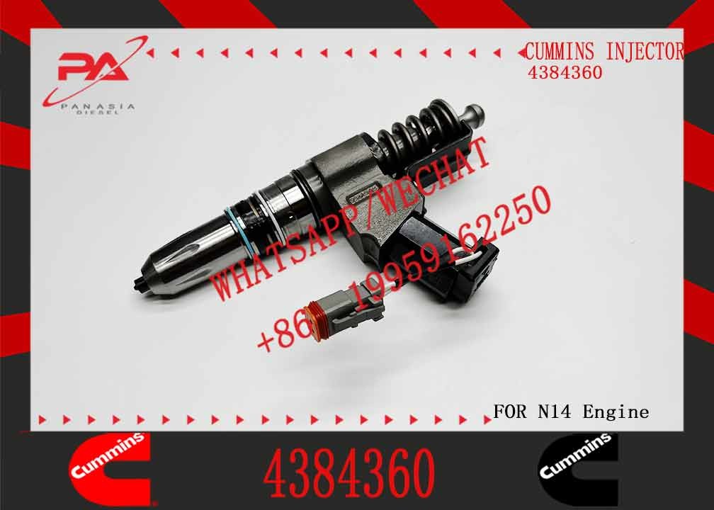 Fuel Injector Assembly QSN14 N14 Diesel Engine Fuel Injector 4384360