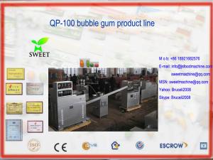 China QP-100 ball bubble gum line factory
