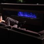 70inch LED Tech Digital 3D View Electric Water Steam Fireplace Classic Colorful