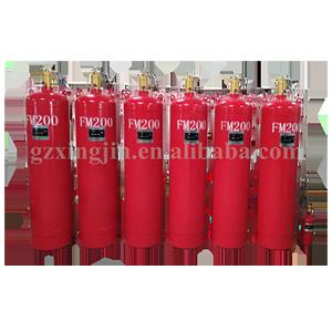 China Height 500-1000mm Gaseous Fire Cylinder 50L White Or Black color factory