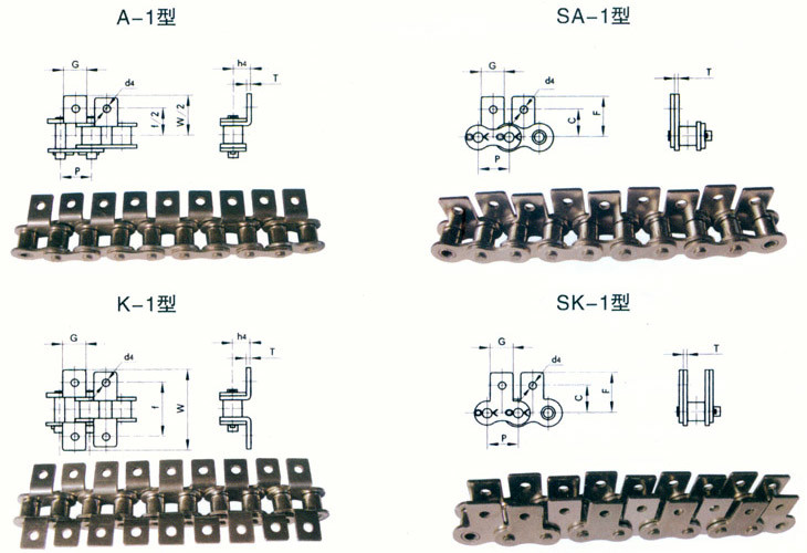 Small Stainless Steel Roller Conveyor Chain Short Pitch Durable Custom Made