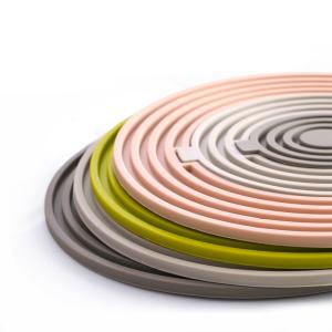 China 3in1 Extra Thick Silicone Kitchen Product Silicone Trivet Mat factory
