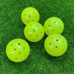 Logo Customized Logo Availabled Pickleball Ball Set for Outdoor Pickleball