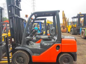 China Used Orignal Japan Manufactured Toyota Fd30 Forklift Truck in Good Condition with Reasonable Price. Secondhand Forklift Truck Fd30, Fd50 on Sale. factory
