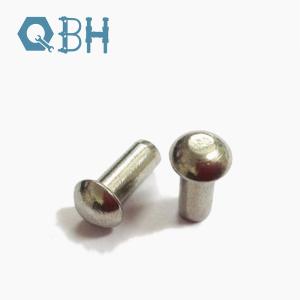 China Half Round Solid Rivet Snap Dome Head Rivet factory
