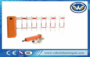 China 80*45 2 Fence Arm Barrier Gate Operator , AC Motor barrier car park 100% Heavy Duty factory