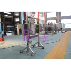 3000BPH Bottle Labeling Machine Hot Wind Function Easy Adjustable Height