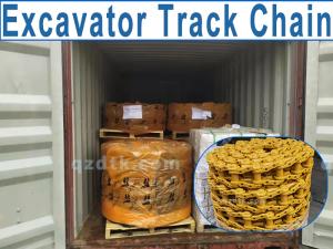 China EX100 EX100-2/3 9092929 Undercarriage Track Chain For Hitachi Excavator factory