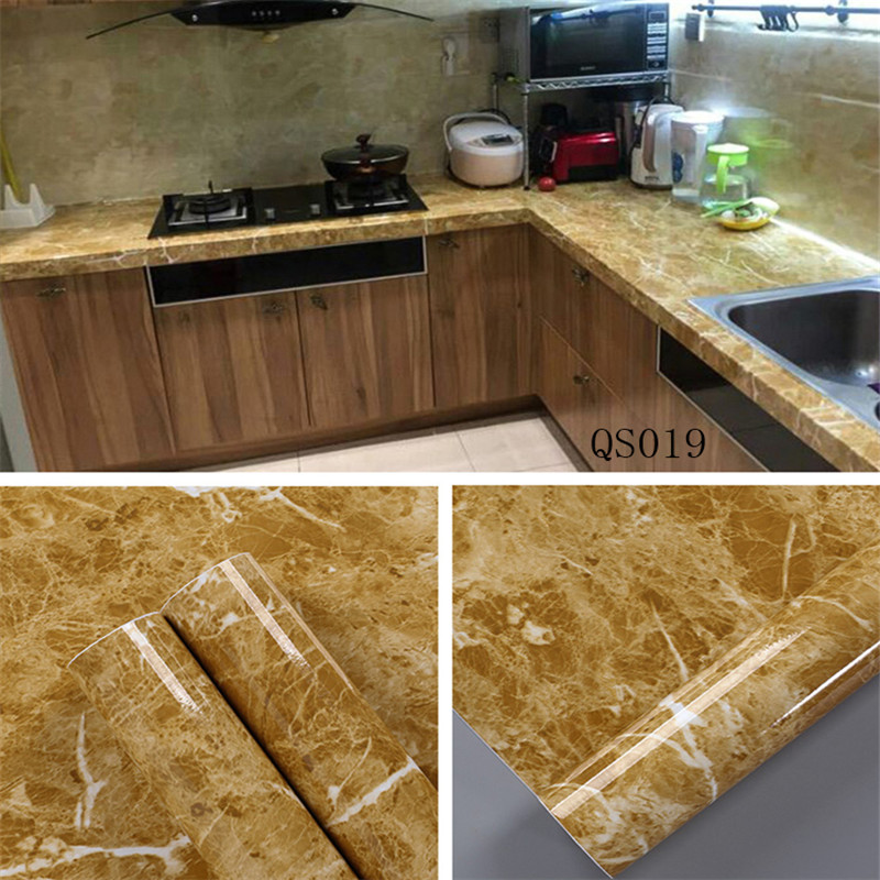 Sample Policy A4 Paper Size Sample PVC Vinyl Self Adhesive Wallpaper 3D Marble/Brick Design for Home/Kitchen/Bathroom