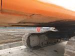 33T Sheet Pile Driver Used Hitachi Excavator ZX330-6 560 L Fuel Capacity