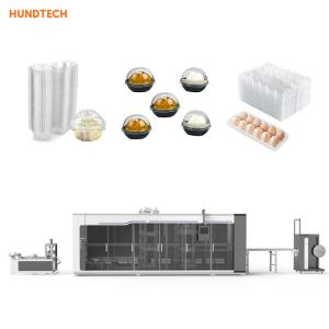 China PP PS Soup Food Container Thermoforming Machine Events Boxes factory