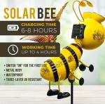 Waterproof 4.3 Inch Bee Solar Garden Lights