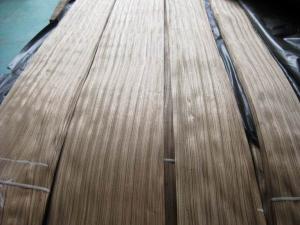 China Sliced Natural Zebrawood Wood Veneer Sheet factory