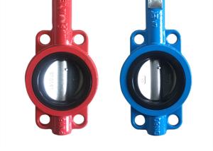 China API609 Butterfly Ductile Iron Valves Body Cast Flange Valves Seal Test factory