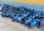 Durable Rubber Bends Industrial Rubber Products With Steel Flanges