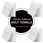 Highest Strength Ndfeb Neodymium Magnet Golf Towel for Attaching to Golf Clubs